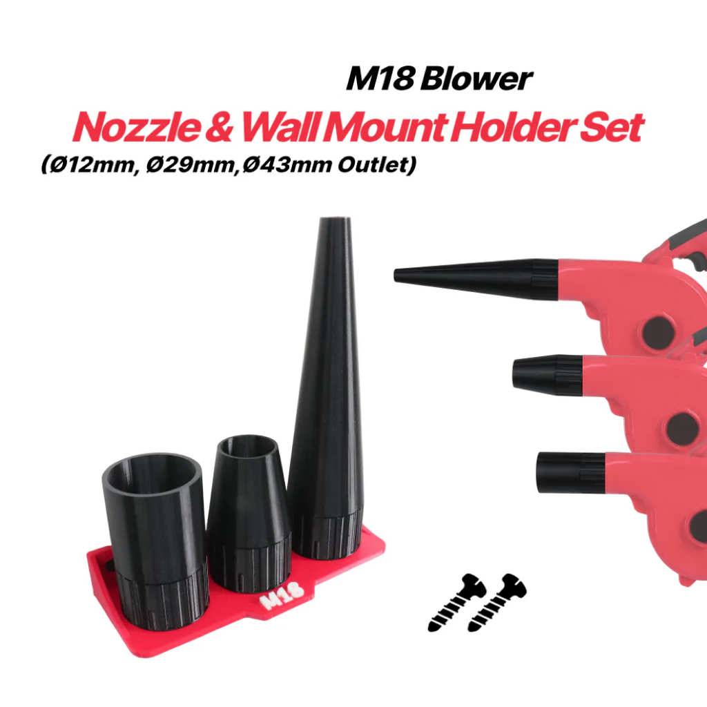 Blower Nozzle 3-Piece Set With - Milwaukee Drill M18 Fuel review and price
