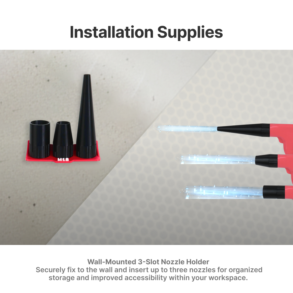 Blower Nozzle 3-Piece Set With - Milwaukee Drill M18 Fuel review and price