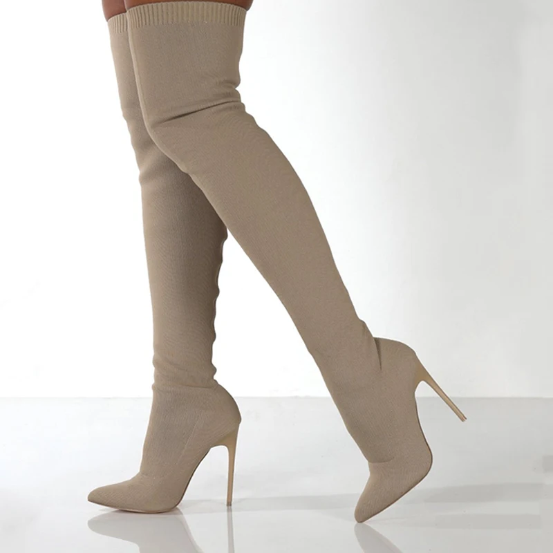 Women Autumn Over The Knee Boo - Pipe Bending Spring review and price