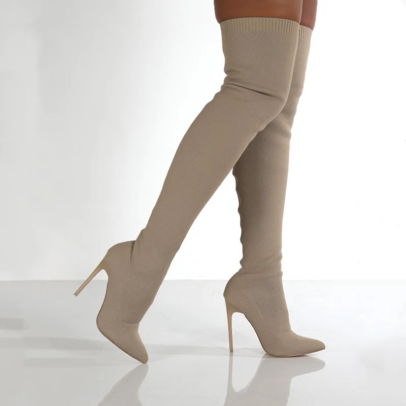 Women Autumn Over The Knee Boo - Pipe Bending Spring review and price