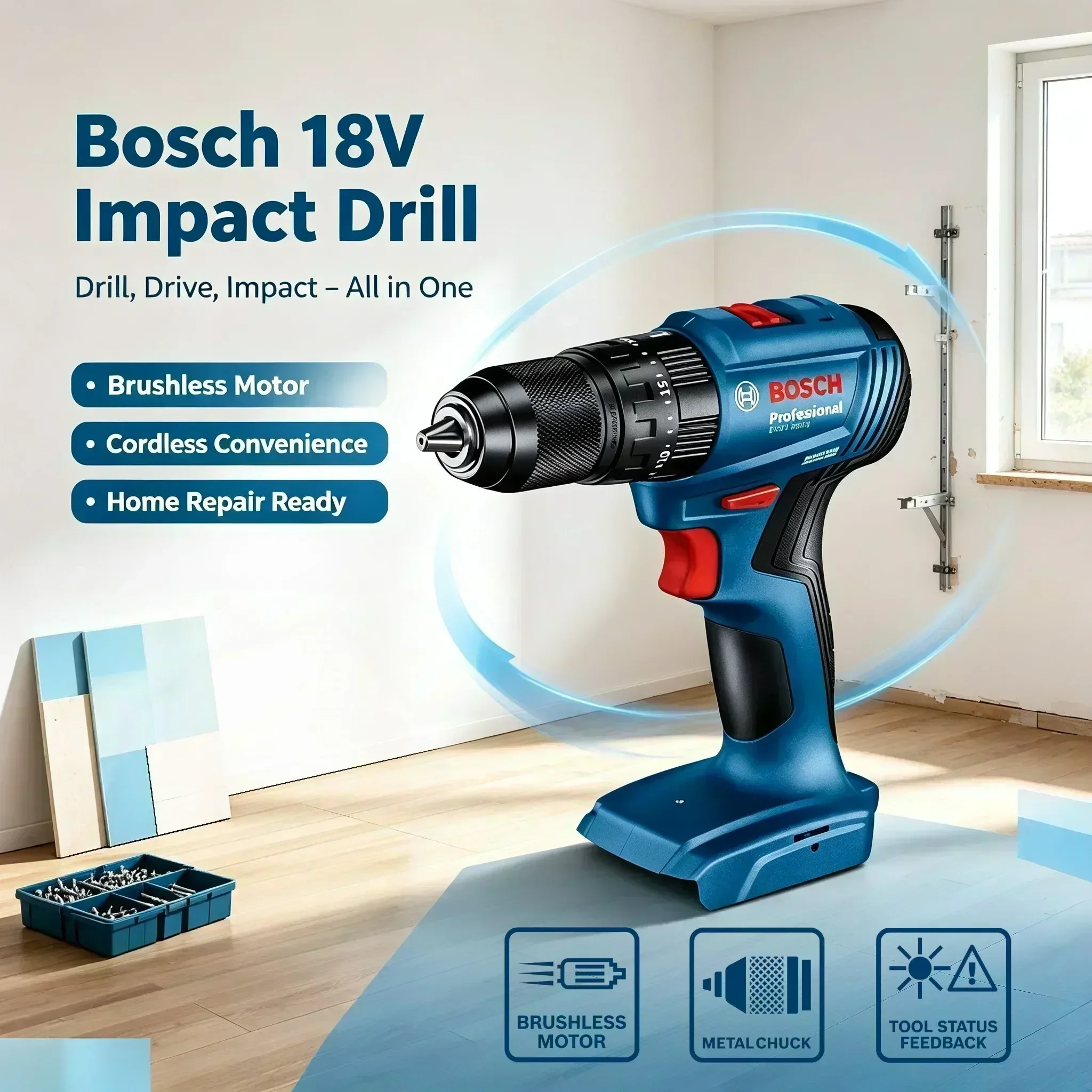 Bosch GSB 185-LI 18V Brushless - Bosch Drill Gsb 18V review and price