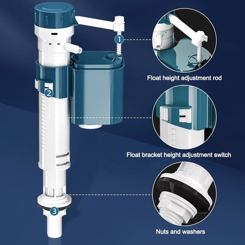 Adjustable Toilet Cistern Fill - Toilet Fill Valve review and price