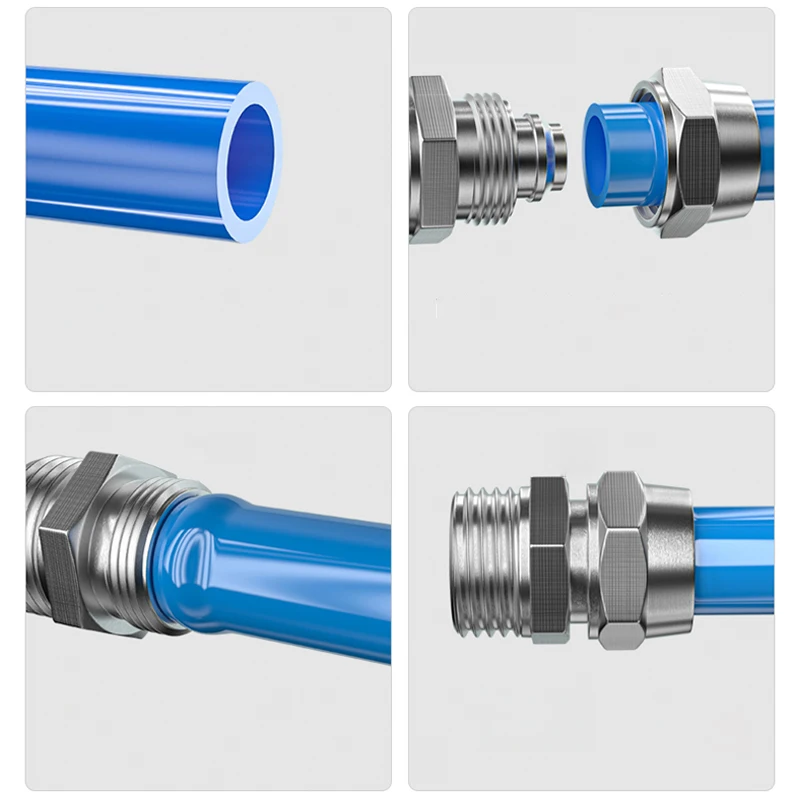 Copper Pneumatic Fittings Air  - Compression Fitting Brass review and price