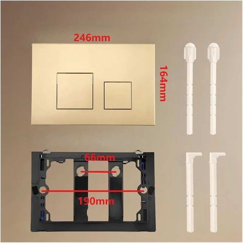 Wall Mount Actuator Flush Push - Toilet Fill Valve review and price