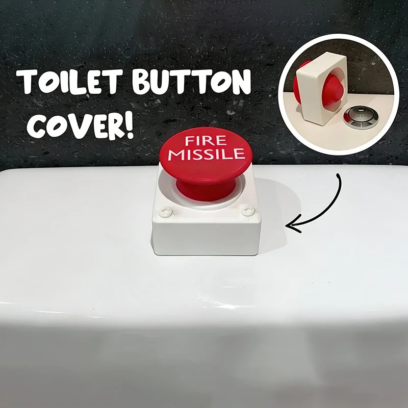 1PC Toilet Flush Button Cover, - Toilet Fill Valve review and price